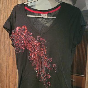 Ladies Harley Davison shirt size L
